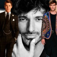 Los 3 Top Models masculinos españoles Andrés Velencoso, Oriol Elcacho y Jon Kortajarena